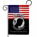 Guarderia 13 x 18.5 in. US POW MIA Garden Flag with Armed Forces Service Double-Sided  Vertical Flags GU4223756